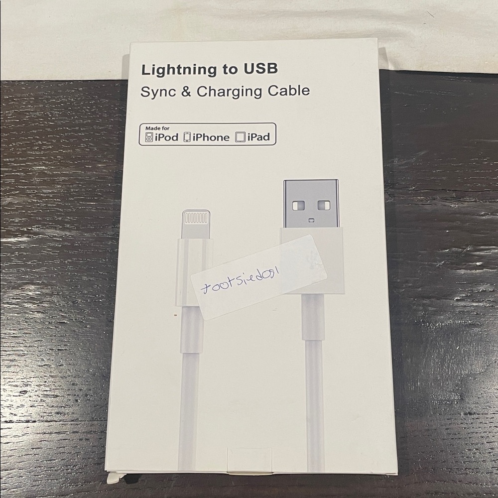 Lightning to USB Sync & Charging Cable NIB